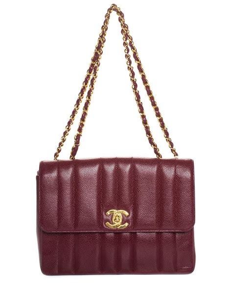 purple chanel crossbody|Chanel burgundy purses.